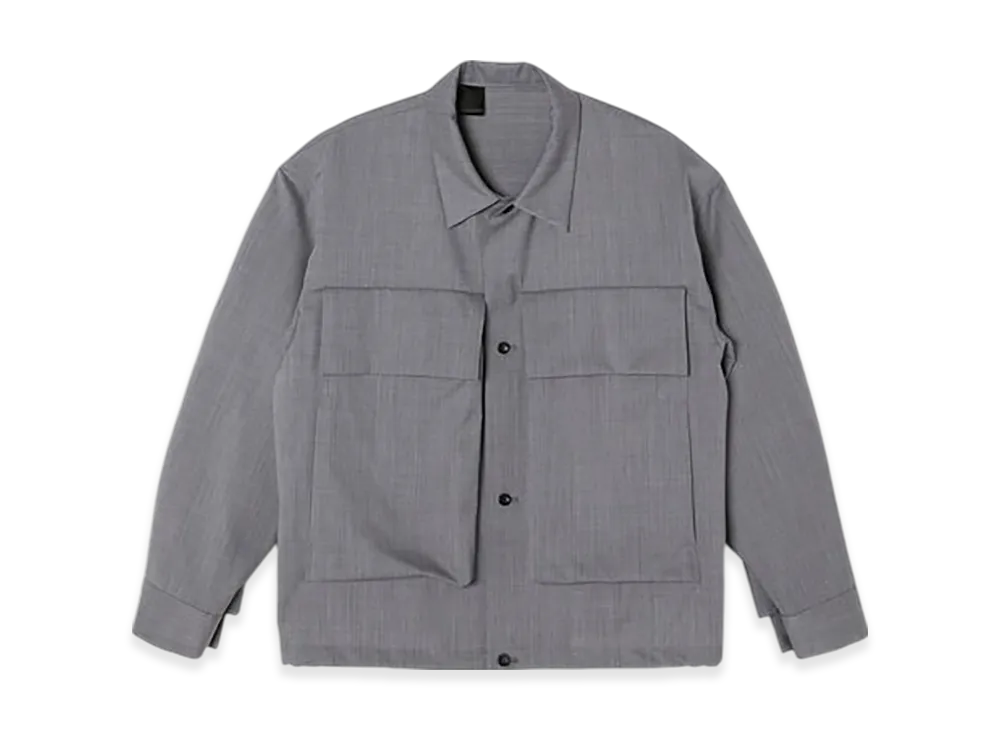 N.HOOLYWOOD Shirt Blouson "Light Gray"