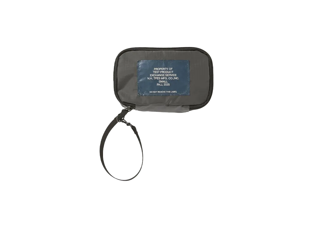 N.HOOLYWOOD Small Pouch "Charcoal"