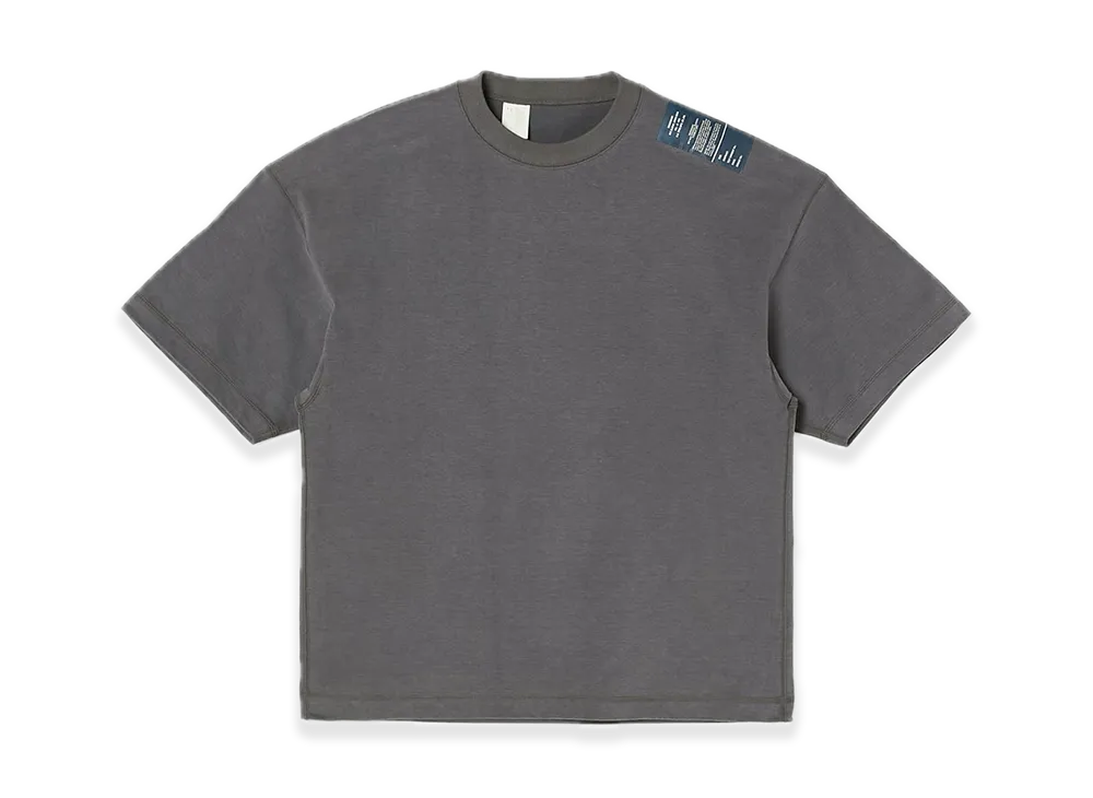 N.HOOLYWOOD Side-Panel T-Shirt "Charcoal"
