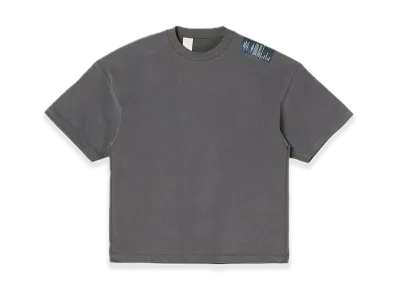 N.HOOLYWOOD Side-Panel T-Shirt "Charcoal"