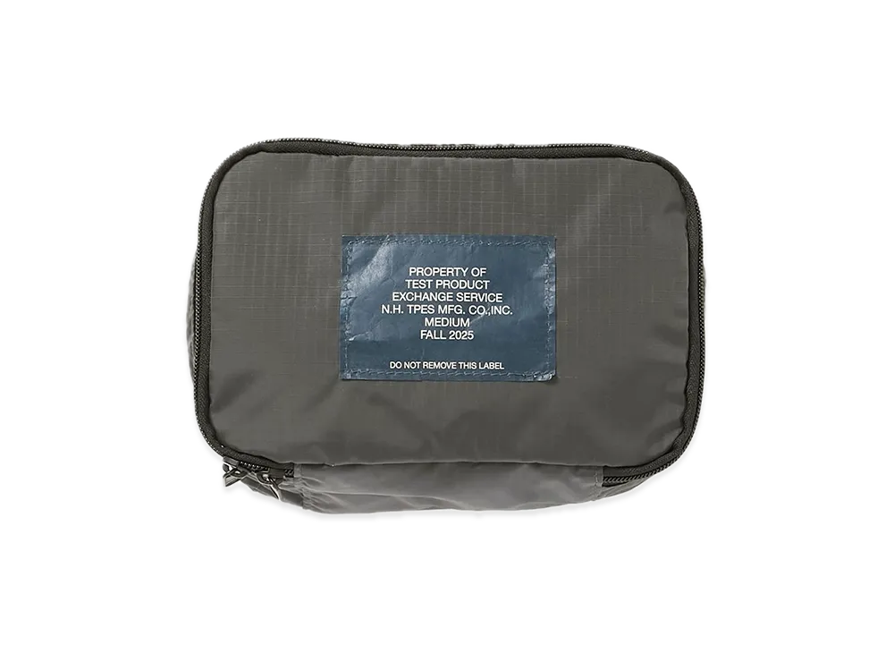 N.HOOLYWOOD Medium Pouch "Charcoal"