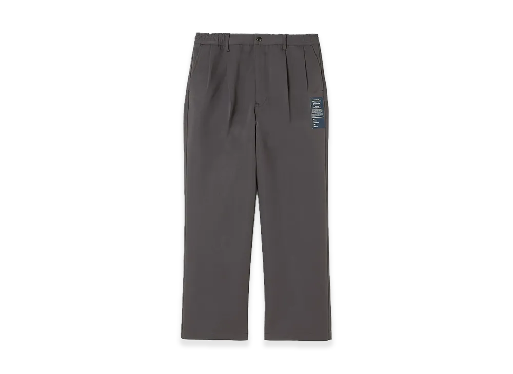 N.HOOLYWOOD Double Tuck Trousers "Charcoal"