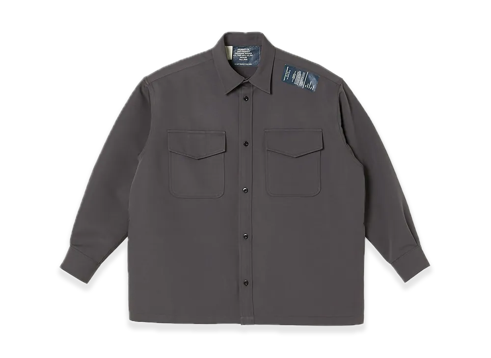 N.HOOLYWOOD CPO Shirt "Charcoal"