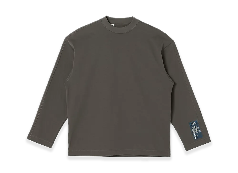 N.HOOLYWOOD Crew Neck Long Sleeve "Charcoal"