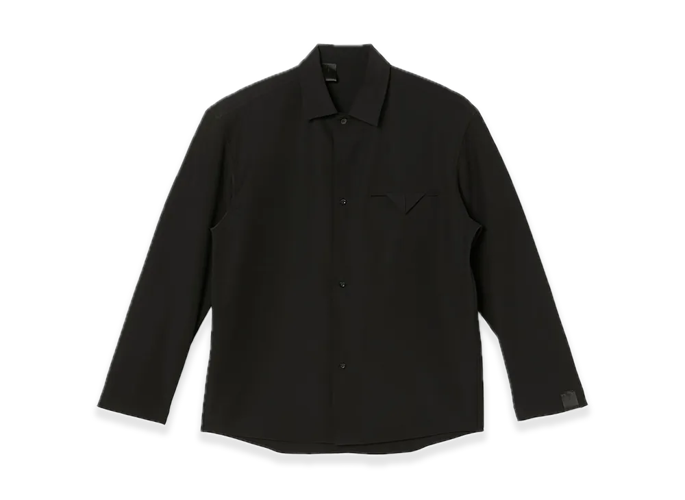 N.HOOLYWOOD Flap Pocket Shirt "Black"