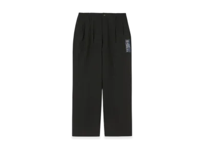 N.HOOLYWOOD Double Tuck Trousers "Black"