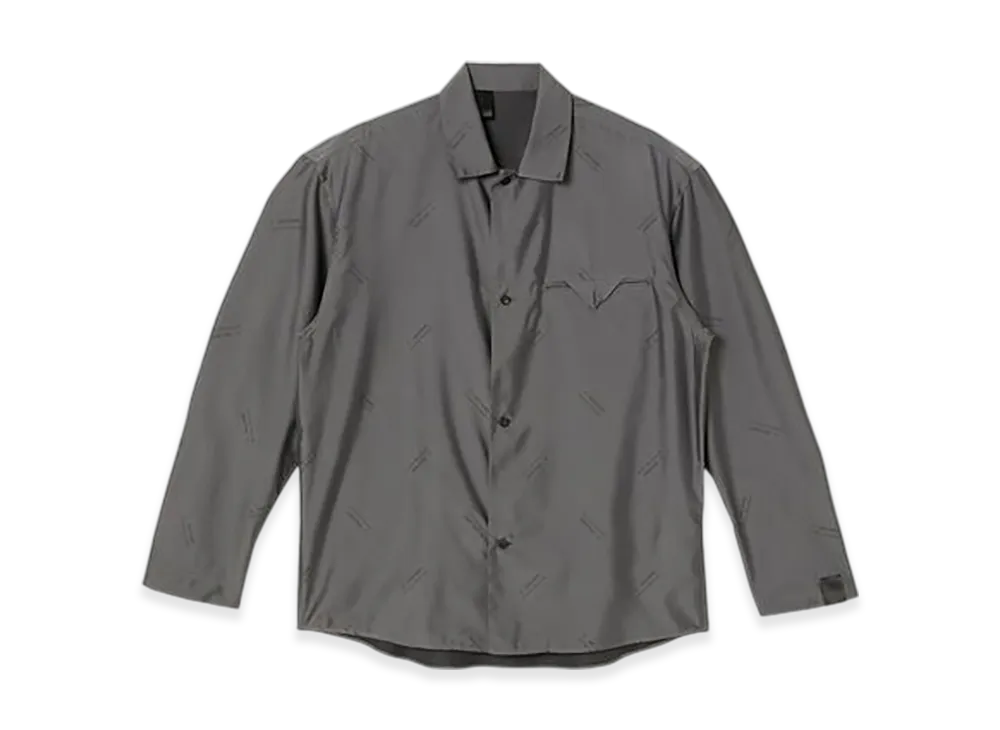 N.HOOLYWOOD Flap Pocket Shirt "Charcoal"