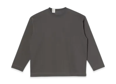 N.HOOLYWOOD UNDER SUMMIT WEAR Crew Neck Long Sleeve T-Shirt "Charcoal"