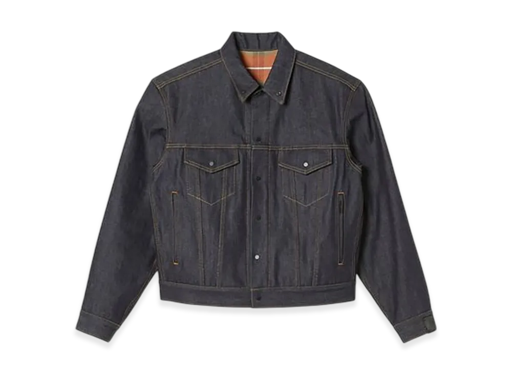N.HOOLYWOOD COMPILE Reversible Denim Blouson "Navy"