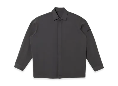 N.HOOLYWOOD COMPILE Fly Front Shirt "Charcoal"