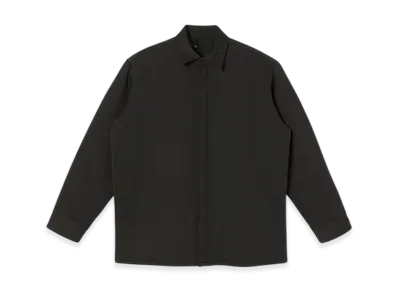 N.HOOLYWOOD COMPILE Fly Front Shirt "Black"