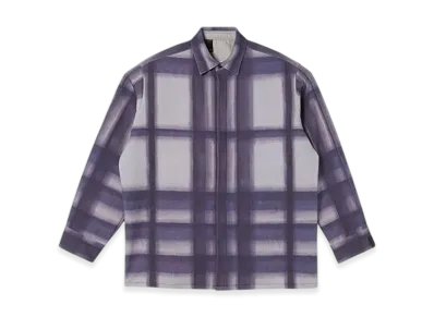 N.HOOLYWOOD COMPILE Fly Front Shirt "Purple"