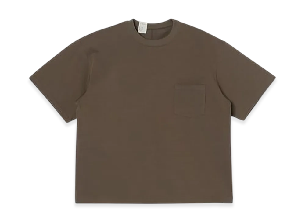 N.HOOLYWOOD UNDER SUMMIT WEAR Crew Neck T-Shirt "Brown"