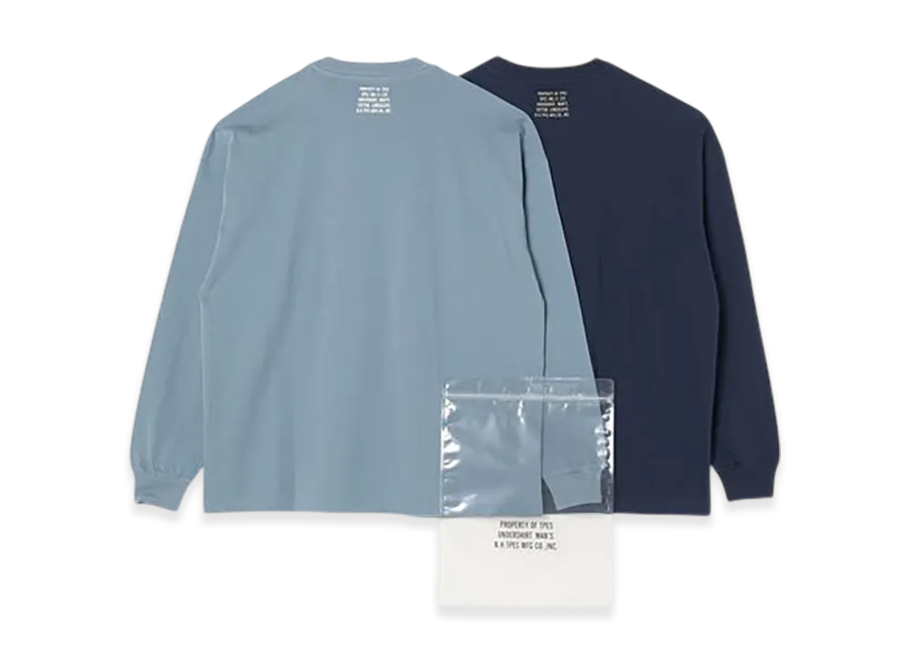 N.HOOLYWOOD TEST PRODUCT EXCHANGE SERVICE 2Pack T-Shirt "Bleu/Navy"