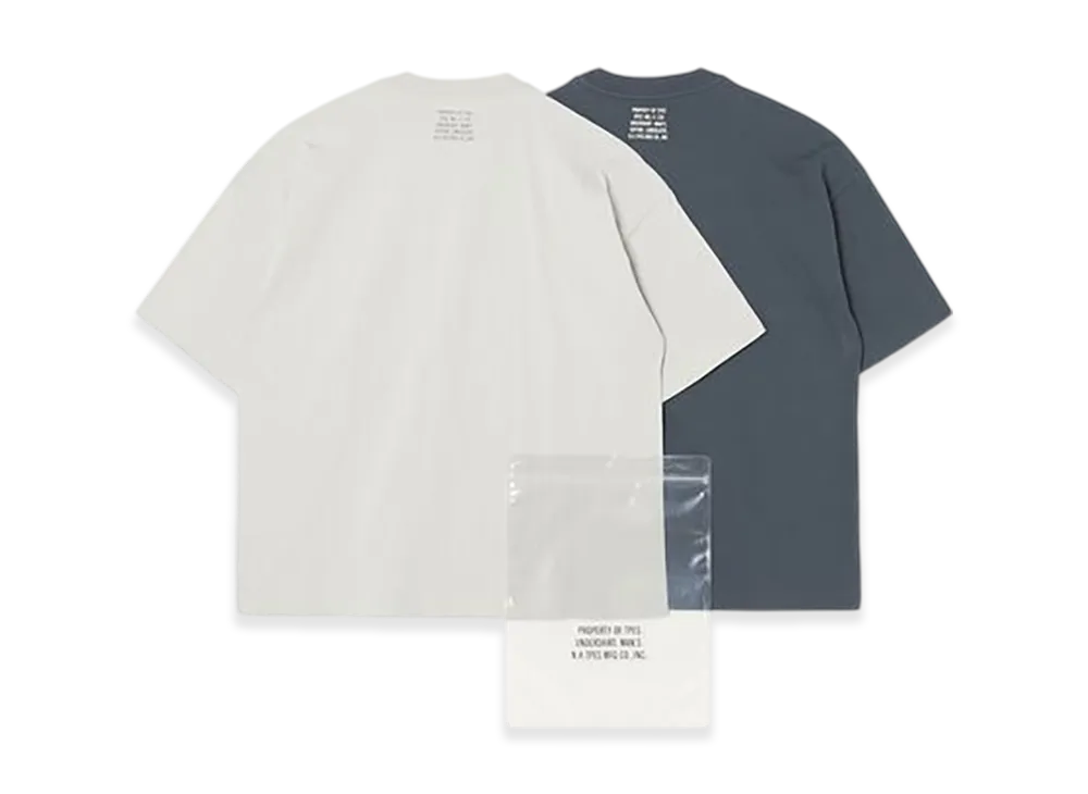 N.HOOLYWOOD TEST PRODUCT EXCHANGE SERVICE 2Pack T-Shirt "Off White/Charcoal"