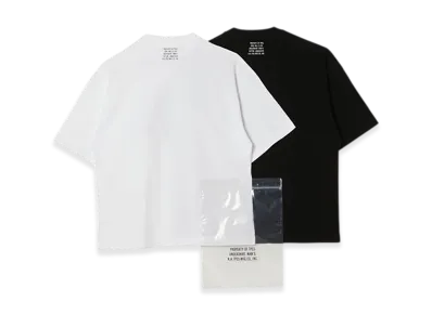 N.HOOLYWOOD TEST PRODUCT EXCHANGE SERVICE 2Pack T-Shirt "Black/White"