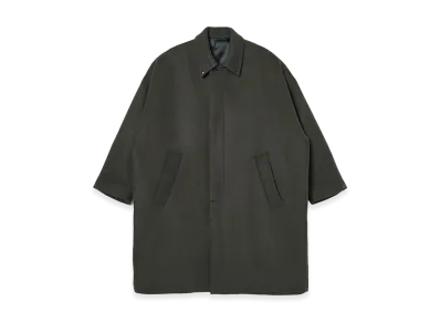 N.HOOLYWOOD COMPILE Balmacaan Coat "Charcoal"