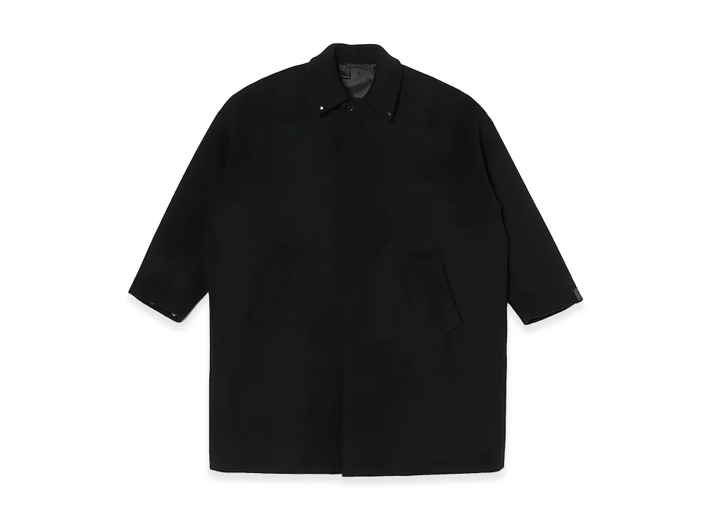 N.HOOLYWOOD COMPILE Balmacaan Coat "Black"