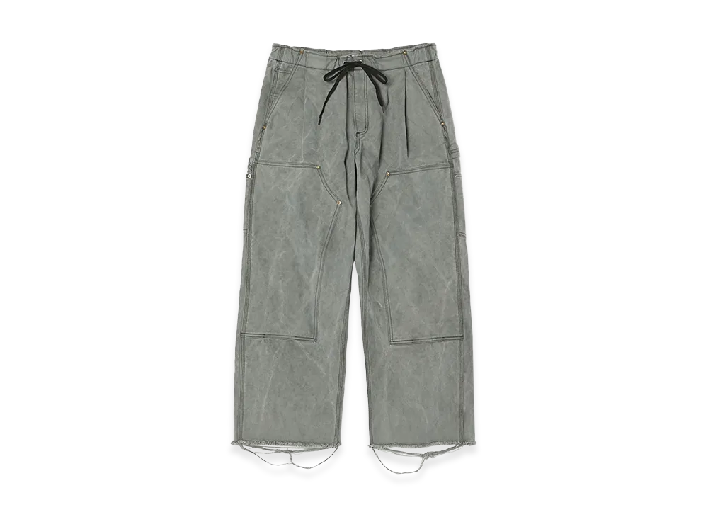 N.HOOLYWOOD COMPILE Tuck Pants "Charcoal"