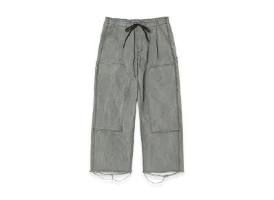 N.HOOLYWOOD COMPILE Tuck Pants "Charcoal"