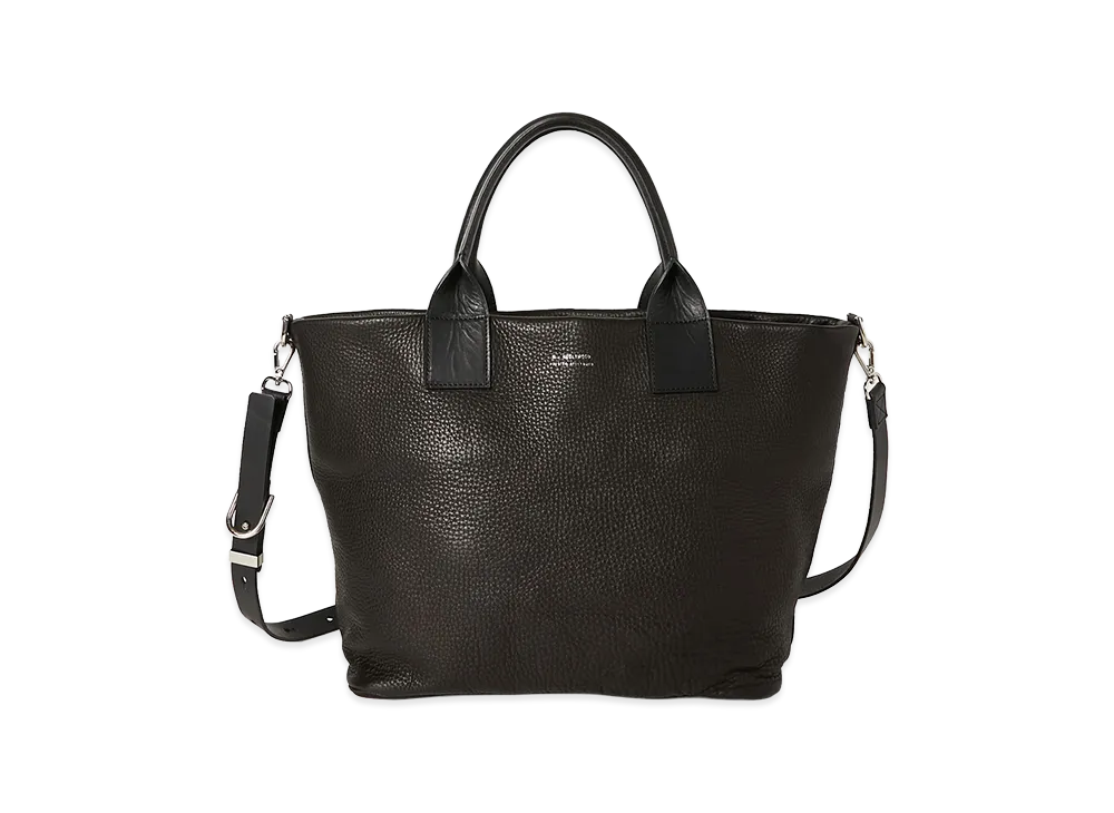 N.HOOLYWOOD COMPILE Leather Tote Bag "Black"