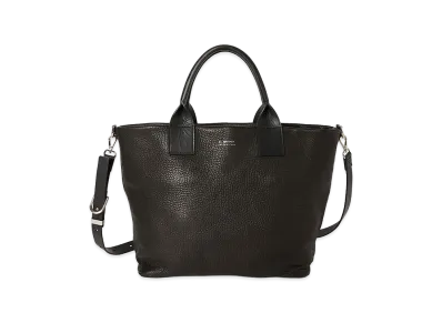 N.HOOLYWOOD COMPILE Leather Tote Bag "Black"