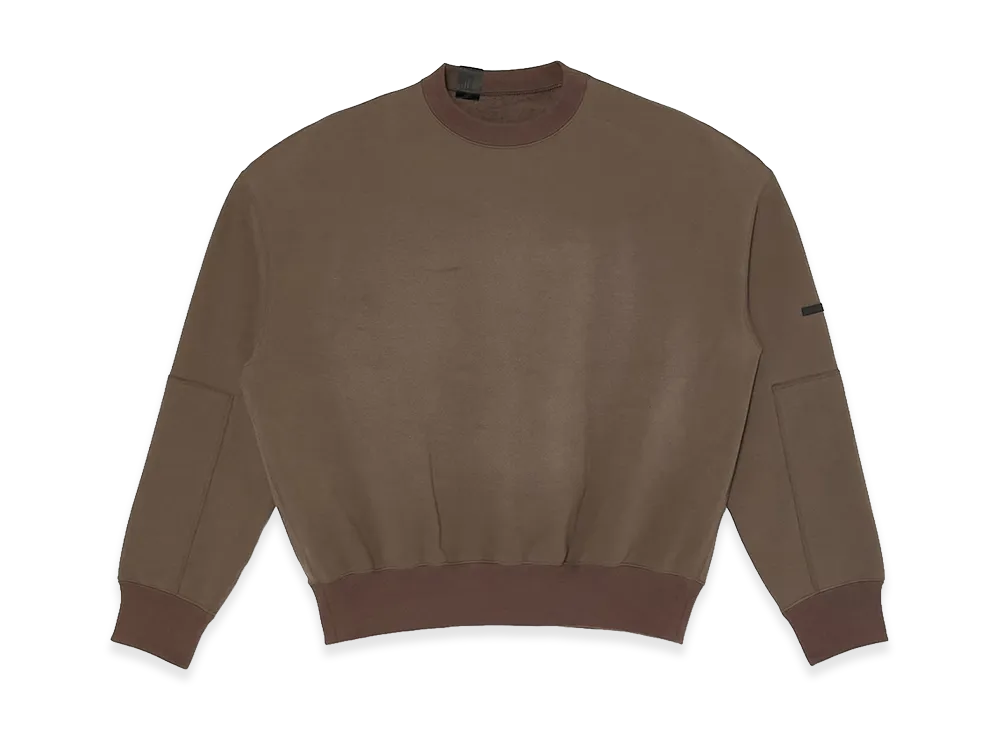N.HOOLYWOOD COMPILE Crew Neck Sweatshirt "Mocha"