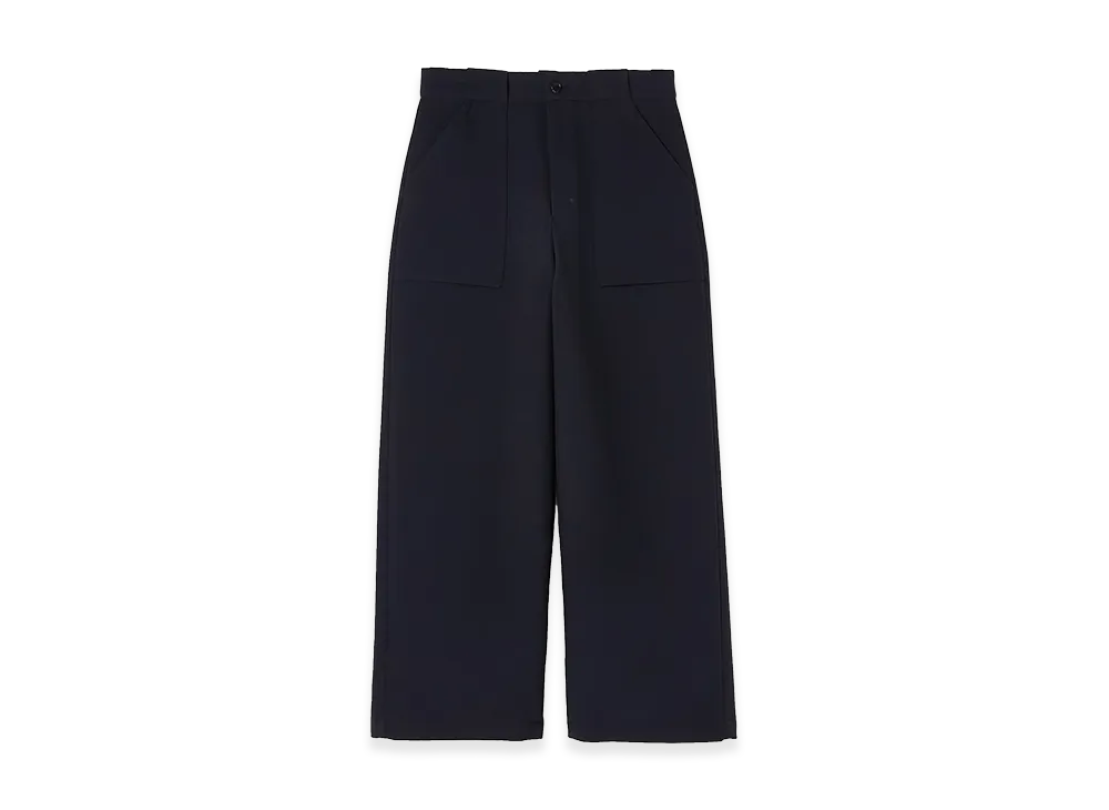 N.HOOLYWOOD COMPILE Patch Pocket Wide Trousers "Navy"