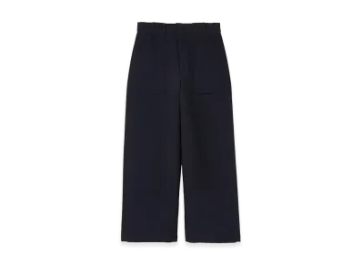 N.HOOLYWOOD COMPILE Patch Pocket Wide Trousers "Navy"