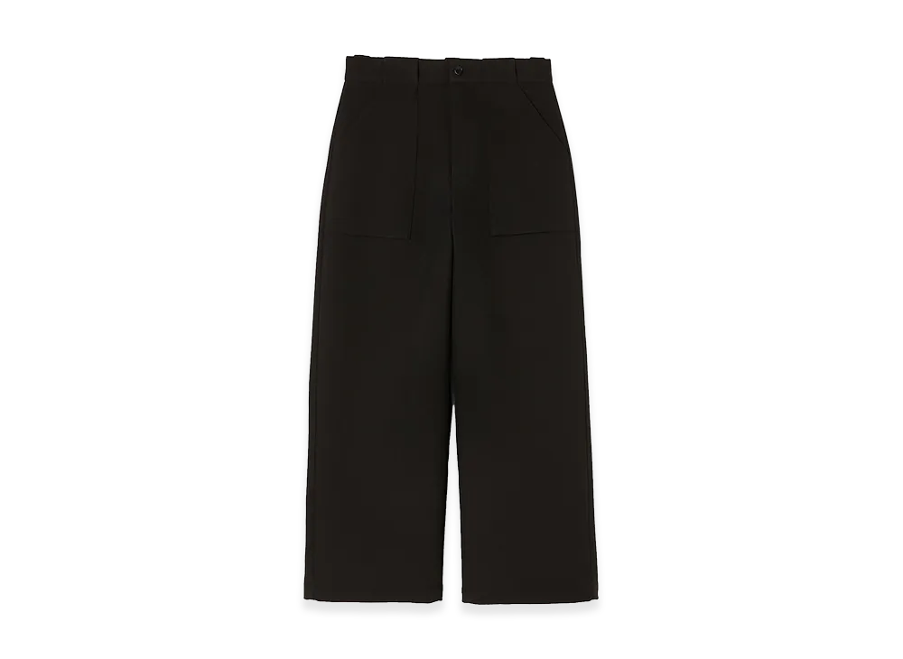 N.HOOLYWOOD COMPILE Patch Pocket Wide Trousers "Black"