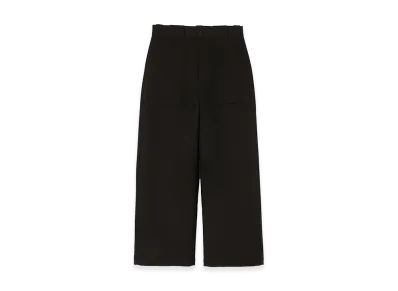 N.HOOLYWOOD COMPILE Patch Pocket Wide Trousers "Black"