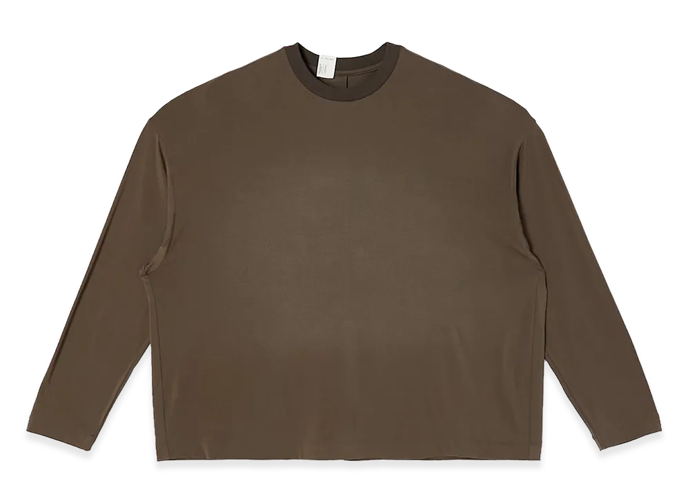 N.HOOLYWOOD UNDER SUMMIT WEAR Long Sleeve T-Shirt "Mocha"