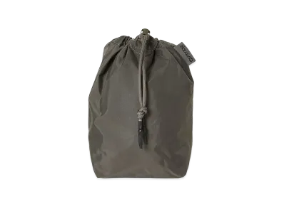 N.HOOLYWOOD TEST PRODUCT EXCHANGE SERVICE N.Hoolywood Tpes × Outdoor Products / Drawstring Bag (Small) "Charcoal"