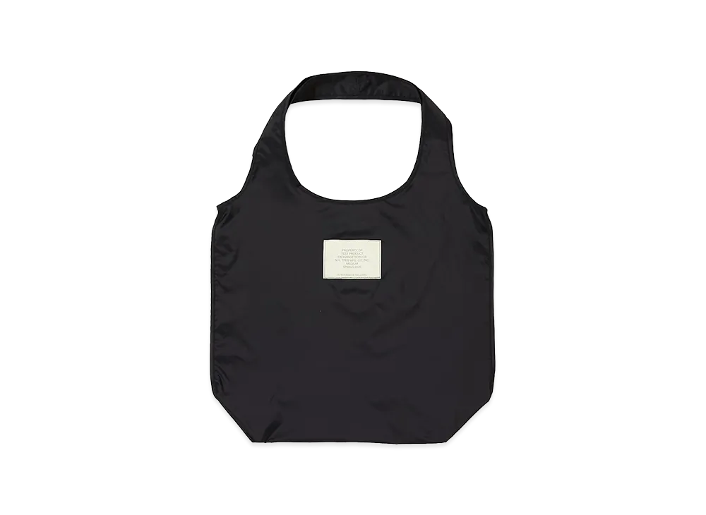 N.HOOLYWOOD TEST PRODUCT EXCHANGE SERVICE Packable Bag (Medium) "Black"