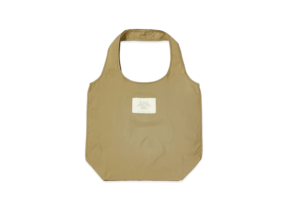 N.HOOLYWOOD TEST PRODUCT EXCHANGE SERVICE Packable Bag (Medium) "Beige"