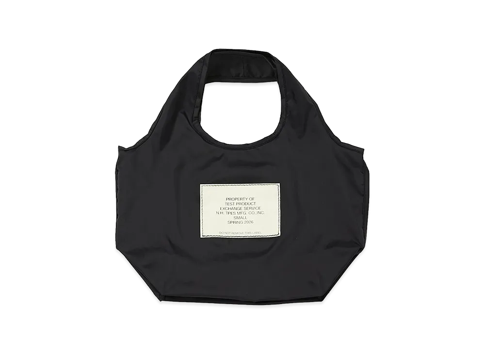 N.HOOLYWOOD TEST PRODUCT EXCHANGE SERVICE Packable Bag (Small) "Black"
