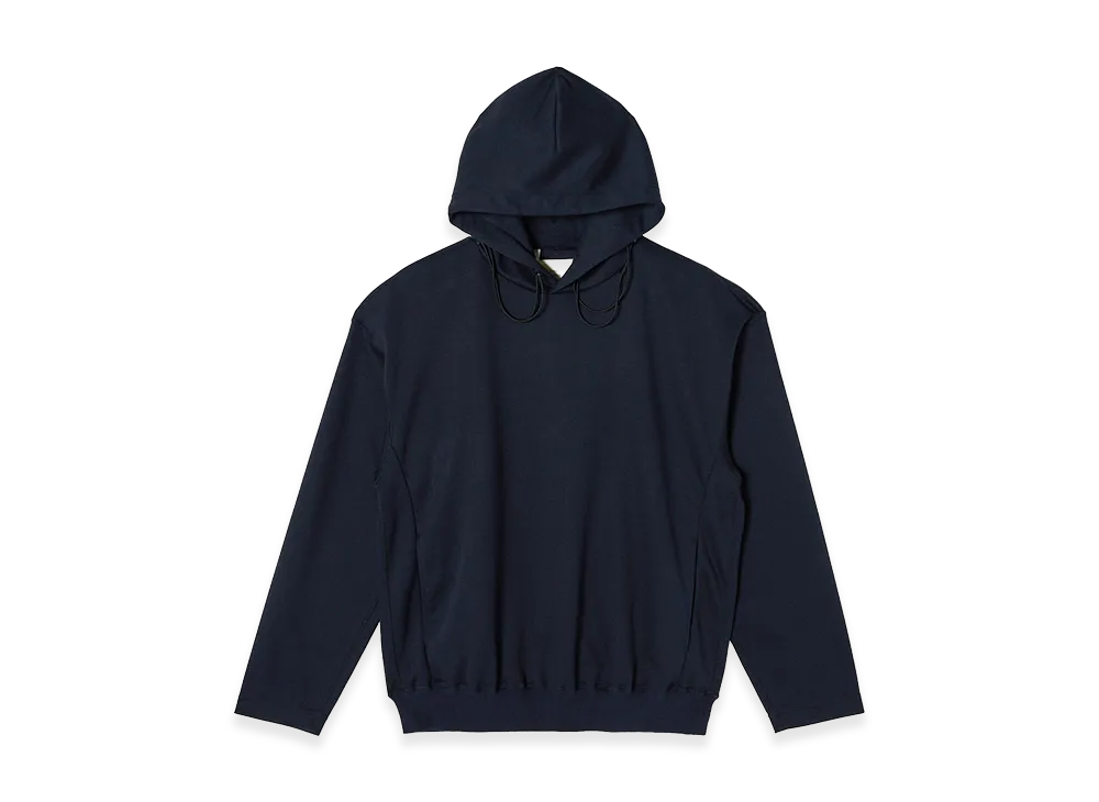 N.HOOLYWOOD TEST PRODUCT EXCHANGE SERVICE Drawstring Hooded Sweatshirt "Navy"