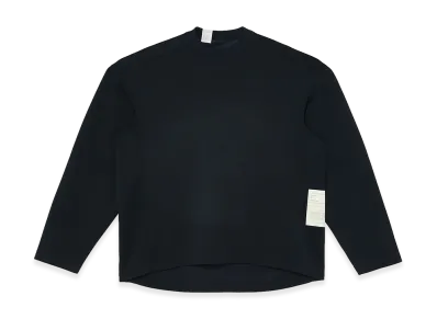 N.HOOLYWOOD TEST PRODUCT EXCHANGE SERVICE Panelled Long Sleeve T-Shirt "Navy"