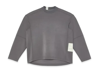 N.HOOLYWOOD TEST PRODUCT EXCHANGE SERVICE Panelled Long Sleeve T-Shirt "Grey"