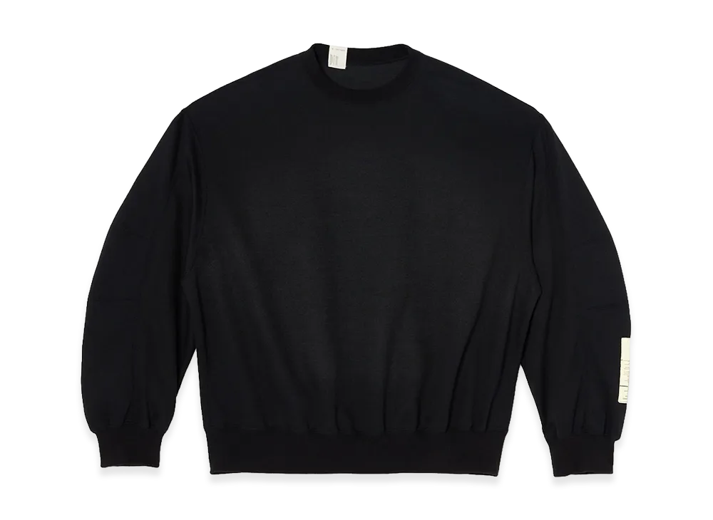 N.HOOLYWOOD TEST PRODUCT EXCHANGE SERVICE Crewneck Sweatshirt "Black"