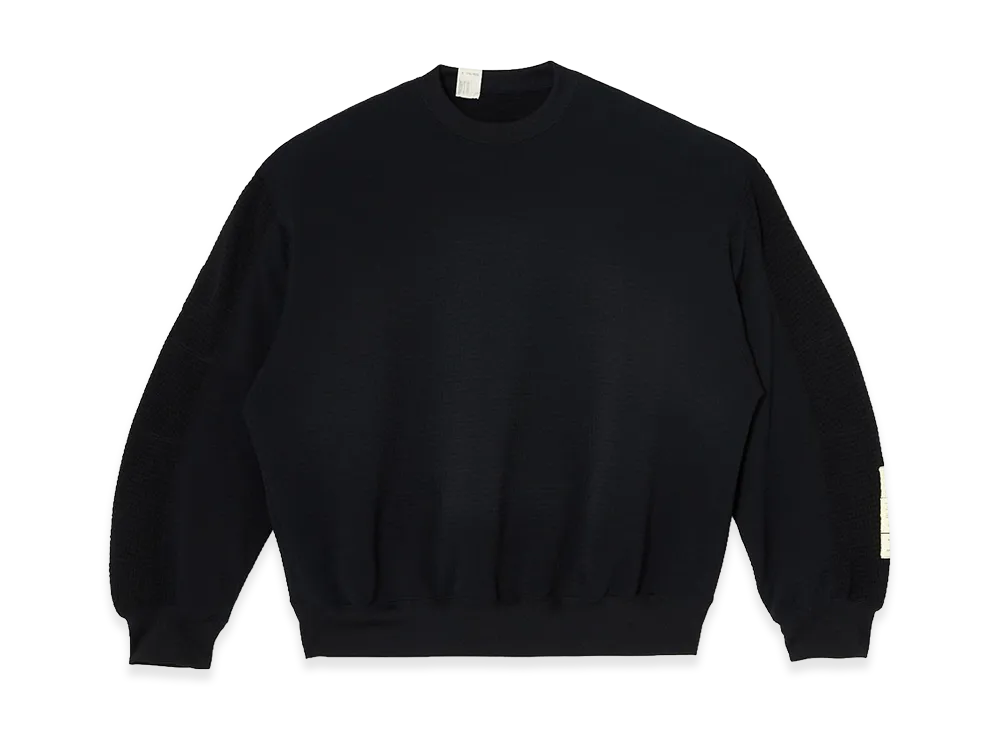 N.HOOLYWOOD TEST PRODUCT EXCHANGE SERVICE Crewneck Sweatshirt "Black"