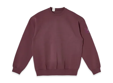 N.HOOLYWOOD TEST PRODUCT EXCHANGE SERVICE Crewneck Sweatshirt "Burgundy"