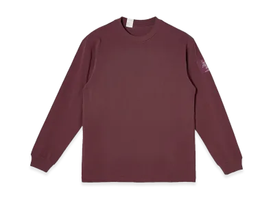 N.HOOLYWOOD TEST PRODUCT EXCHANGE SERVICE Long Sleeve T-Shirt "Burgundy"