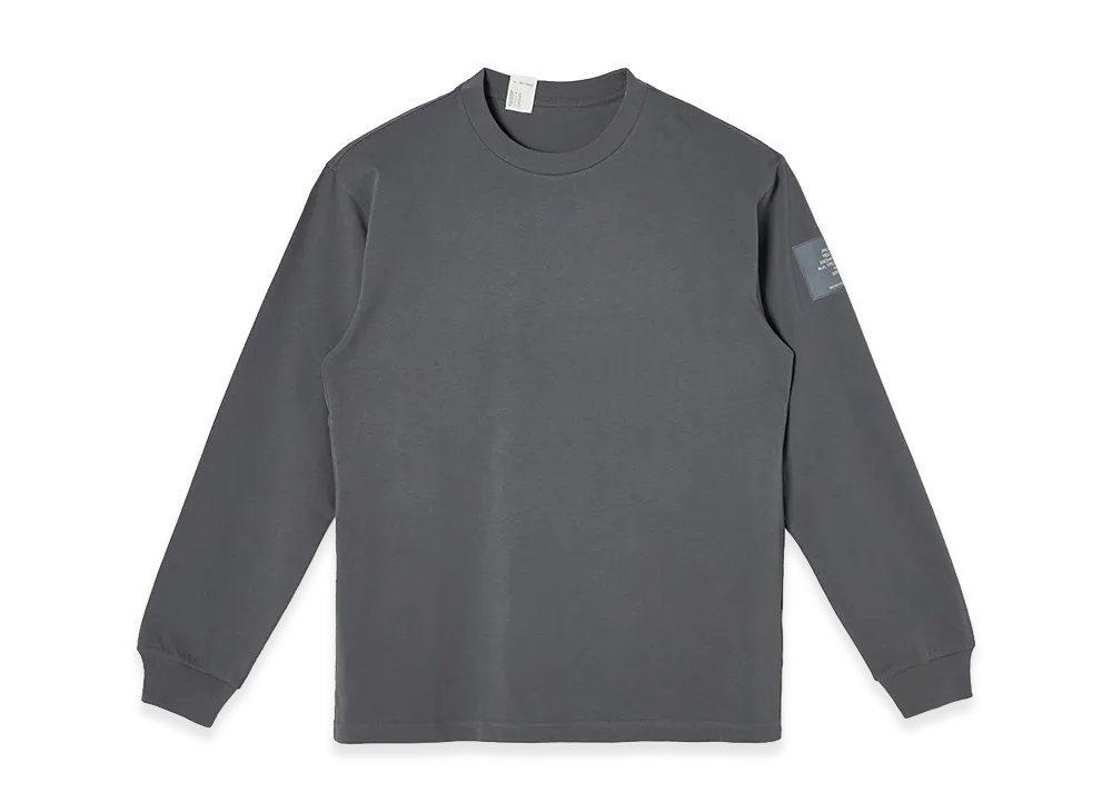 N.HOOLYWOOD TEST PRODUCT EXCHANGE SERVICE Long Sleeve T-Shirt "Charcoal"