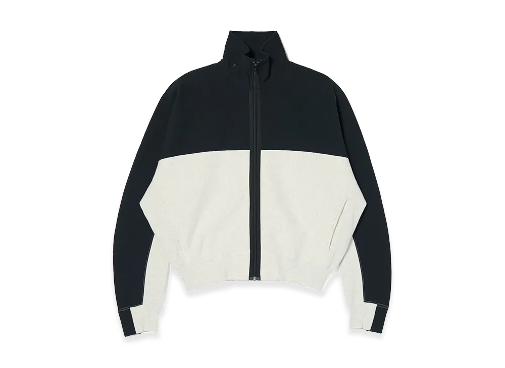 N.HOOLYWOOD Highneck Zip Up Sweatshirt "Oatmeal"