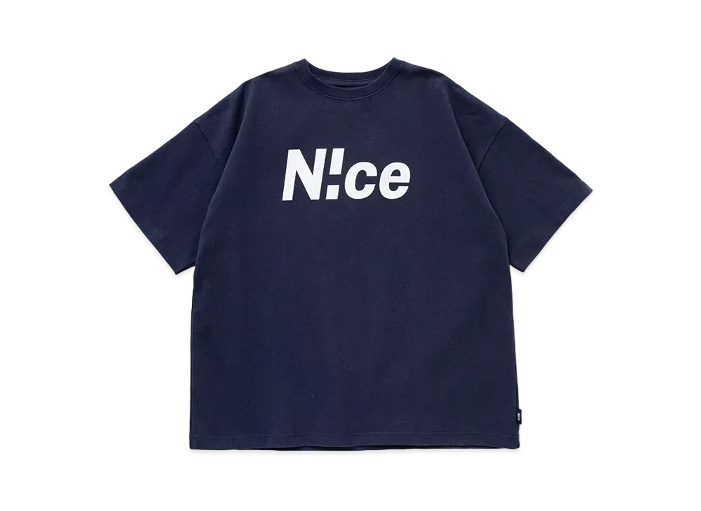 N!ce Basic Tee "Navy"
