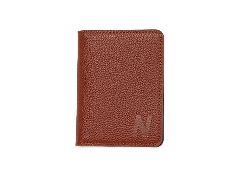 N!ce Card Case "Brown/Blue"