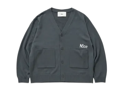 N!ce Knit Cardigan "Grey"