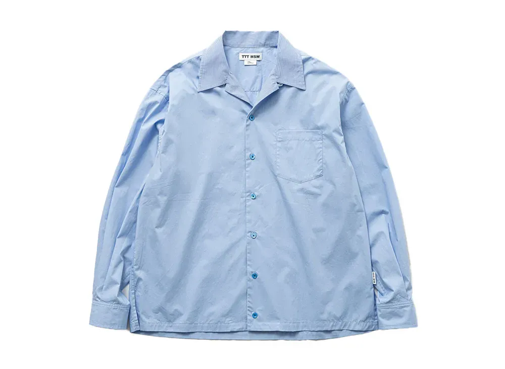 TTT MSW Regular collar shirt w/pierce 