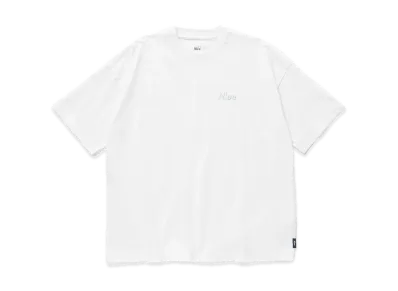 N!ce Embroidery Tee "White"